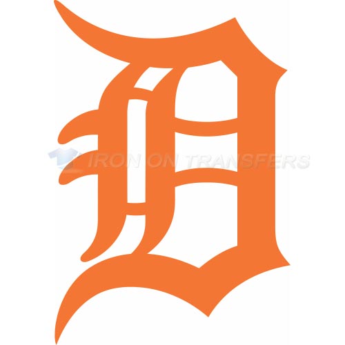 Detroit Tigers Iron-on Stickers (Heat Transfers)NO.1580